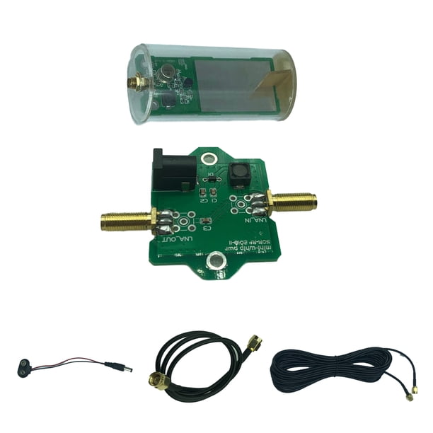 Antena Irfora Mini-Whip 100KHz-30MHz MF HF VHF SDR MiniWhip Conjunto de antena activa ensamblada de onda corta para interiores y exteriores con cubierta Irfora Antena
