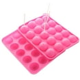 thumbnail image 5 of Silicone Mold Non-stick 20 Cavity Lolly Pop Cupcake Baking Molds with Sticks Reusable Family-Friendly Baking Kit for Homemade Treats, 5 of 8