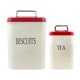 thumbnail image 4 of Contenedores de almacenamiento de 2 uds para despensa, baratija cuadrada de metal para dulces, de café, condimentos para té, caja de joyería, al Beige Macarena Recipiente de almacenamiento de cocina, 4 of 8