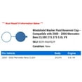 thumbnail image 2 of Windshield Washer Fluid Reservoir Cap - Compatible with 2000 - 2006 Mercedes-Benz CL500 215.375 5.0L V8 2001 2002 2003 2004 2005, 2 of 2