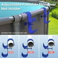 thumbnail image 4 of Pool Pole Hangers, Pool Fence Hooks 2PCS Rugged  for Brushes, 4 of 7