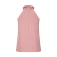 thumbnail image 5 of AnuYalue Halter Neck Tank Tops for Womens Sleeveless Slim Fit Blouses Summer Fashion Office Party Camisoles, 5 of 8