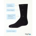thumbnail image 3 of MeMoi Solid Bamboo Blend  Crew Socks - Boys - Male, 7-8, Black, 3 of 7