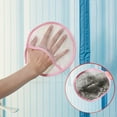 thumbnail image 1 of Oleegame 1PC Trashcans For Bedroom 10PCS Dish Towel Kitchen Cleaning Screen Window Curtain Cleaning Cloth Absorbent Rag Household Dust Cloth Thickened Cleaning Towel Pink, 1 of 8