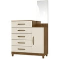 thumbnail image 3 of Chest Lisboa - Brown/Off White, 3 of 5