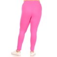 thumbnail image 3 of MOA COLLECTION Women's Plus Size Elastic Band Waist Stretch Comfy Workout Leggings Pants, 3 of 4