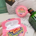 thumbnail image 3 of AirPods Pro Case, 3D Cartoon Hubba Bubba Case /Bubble Gum for Compatible with Cute with Lollipop Ball Ball Keychain Shockproof Protective Case (Pink Box) - -, 3 of 7
