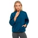 thumbnail image 1 of Chamarra Adidas Mujer Zne Trans TT Azul BP9354, 1 of 3