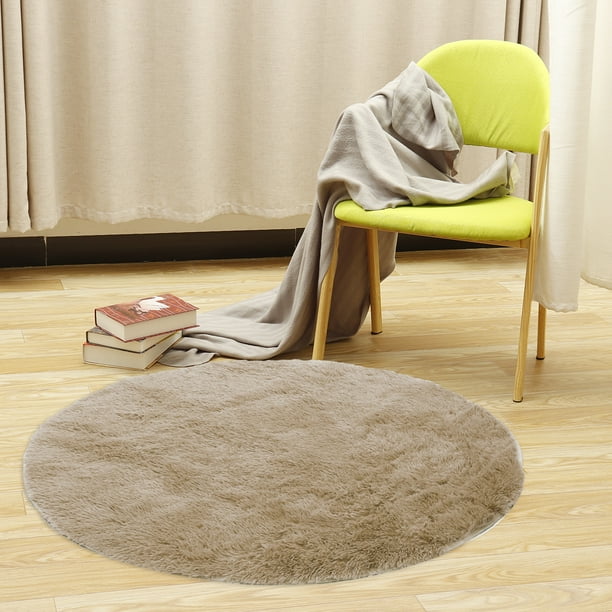 Round Fluffy Soft Area Rugs,Nonslip & Shaggy Carpet Floor Mat, Children Play Mat for Kids Baby