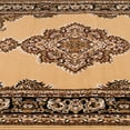 thumbnail image 4 of Allstar Brown Woven High Quality Rug. Traditional. Persian. Flower. Western. Design Area Rug (5' 2" x 7' 1"), 4 of 7