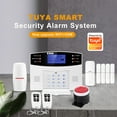thumbnail image 4 of Alarm System Kit Auto Dial GSM+WiFi Home Wireless Alarm System GSM Home Alarm System Motion Sensor Door/Window Sensor Remote Control, 4 of 7