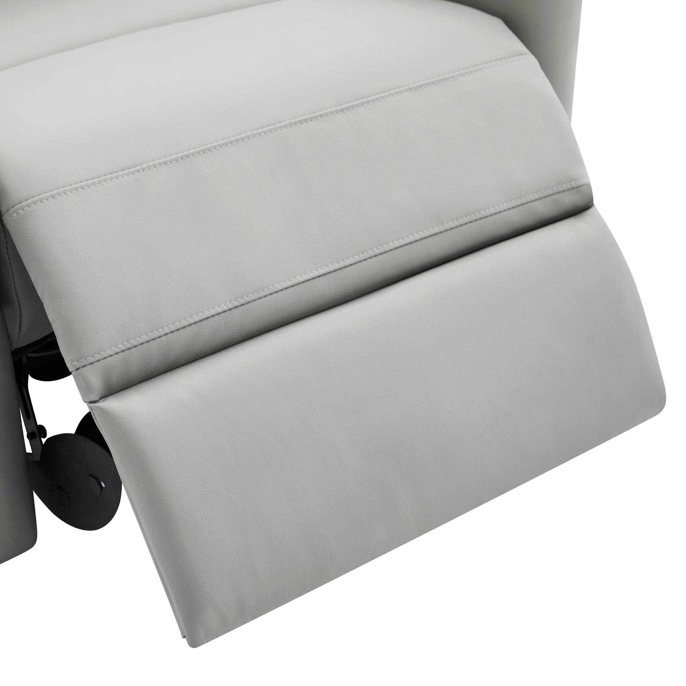 Christopher Knight Home Manual Swivel Rocking Massage Recliner Chair with Heating, Gray