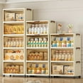 thumbnail image 3 of Foldable Plastic Storage Cabinet - Child Toy Organizer, Baby Closet, No Installation Required, 3 of 6