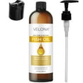 thumbnail image 6 of Fish Omega-3 Oil by Velona - 32 oz | 100% Pure and Natural Carrier Oil | Refined, Cold pressed | Vitamin E, D, Omega-3 | Cooking, Skin, Face, Body, Hair Care | Use Today - Enjoy Results, 6 of 7
