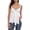 Red, variant on uobin Tops for Women Sleeveless Ruffle Strap Low Cut V Neck Backless Solid Color Tank Top Cute Summer Flowy Going Out Top