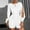 White, variant on Sequin Rompers for Women Long Sleeve Jumpsuits Playsuits Sparkle Metallic Party Romper White 8(L)