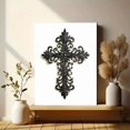 thumbnail image 6 of Qisvanset Ornate Cross Meditation Space Canvas Wall Art 15.75x11.81 Inches, 6 of 8