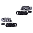 thumbnail image 1 of Par de Faros A3 2001 A 2003 Audi Manual/Eléctrico P/Halog DEPO ., 1 of 4