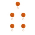 thumbnail image 1 of Wosthever LLavero de bola peluda, llaveros pequeños cómodos y encantadores, llaveros prácticos adorables multifuncionales para mujer Type5 NO5, 1 of 6