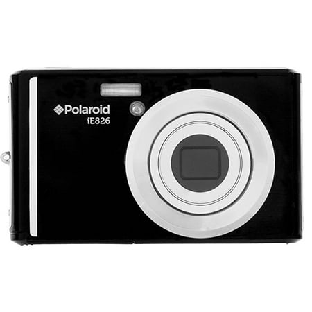 660 Polaroid Camera Polaroid IE826-BLACK 18.0 Megapixel Digital Camera - 8x Optical/4x Digital - 2.4-inch LCD Display – Black ()