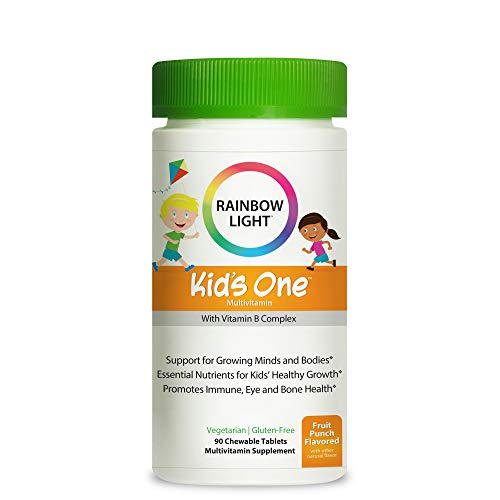 Rainbow Light Kids One Multivitamin With Vitamin B Complex, Fruit Punch