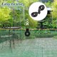 thumbnail image 5 of Riwesomey 30X Net Clip Lock Grip Tarp Broche Multipropósito Profesional Tamaño compacto Superficie lisa Sin rebabas Herramienta de jardinería Jardín y Patio, 5 of 6