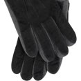 thumbnail image 3 of Men Pigskin Leather Gloves Knitting Thick - Wool Warm Lining Mittens, 3 of 7