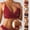 Beige—Bras, variant on BVOFAR Lace Bralettes for Women with Support Racerback Longline Bralettes Comfort No Underwire Gathering Plunge Bras Padded Push Up Bra Black XL