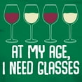 thumbnail image 3 of CafePress - Age My Age I Need Glasses Women's Classic T Shirt - Women's Traditional Fit Dark T-Shirt, 3 of 4