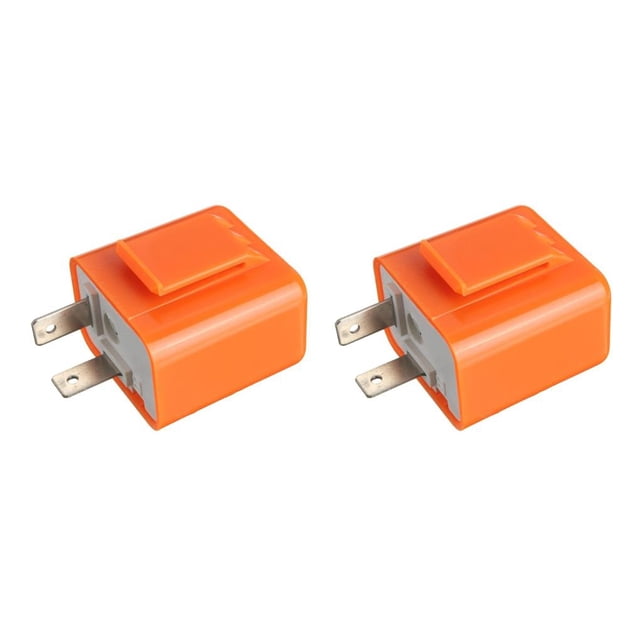 stanreset Clignotants à LED pour Moto, Indicateur de Signal Clignotant Réglable, Clignotants de Moto, Pièces de Rechange Clignotantes Orange 1pcs 2ensemble