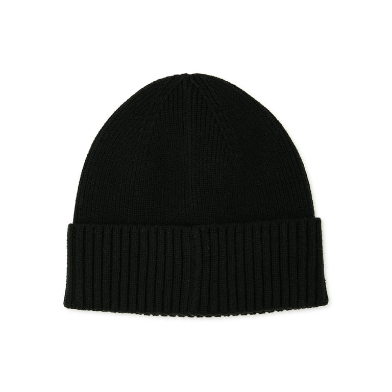 Black beanie hot sale hat walmart