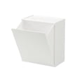 thumbnail image 1 of Square Wall-Hung Storage Box Bathroom Semi-Flip Paper Towel Garbage Bag Multifunctional Shelf, 1 of 5