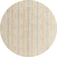 thumbnail image 1 of Ahgly Company Indoor Round Abstract Wheat Beige Solid Area Rugs, 6' Round, 1 of 6