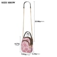 thumbnail image 2 of FORMRS Crossbody Bag for Women Quilted Travel Shoulder Cell Phone Purse with Chain Strap Handbag, Phones and Hearts, 2 of 7