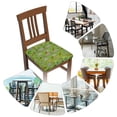 thumbnail image 7 of Logiee African Animals 1 Print Square Chair Seat Covers, Stretch Chair Seat Covers,Seat Chair Slipcover, Non-Slip Chair Slipcover,Furniture Protector for Indoor and Outdoor-Six Piece, 7 of 7