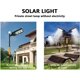 thumbnail image 2 of Luminaria Suburbana Moreka alumbrado público Solar 200W GD-98200, 2 of 7