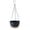A86 D 7.9", variant on Hanging Planters For Indoor Plants,8 Inch Pot Indoor Outdoor Hanging Baskets,Hanging Flower Pots With Drainage Holes And Chain For Garden Porch Plants(White)