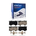 thumbnail image 5 of Detroit Axle - 8pc Brake Kit for Toyota Sequoia Tundra Lexus LX600 13.94" inch Front and 13.19" inch Rear Disc Brake Rotors Ceramic Brakes Pads with Hardware Replacement, 5 of 8