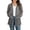 *Gray, variant on VBVC Women's Sheer Chiffon Long Sleeve Cardigan , Lightweight Cover Up For Women,Ladies' Open Front Top with Pockets,Black,S-3XL