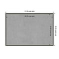 thumbnail image 2 of Amanti Art Theo Black Silver Narrow Framed Magnetic Board 37 x 25 in., 2 of 7