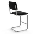 thumbnail image 4 of Pemberly Row Fabric Counter Height Stool (Set of 2) in Black, 4 of 5