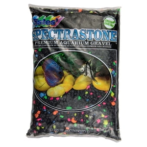 Spectrastone Black Lagoon Aquarium Gravel, 5 Lbs