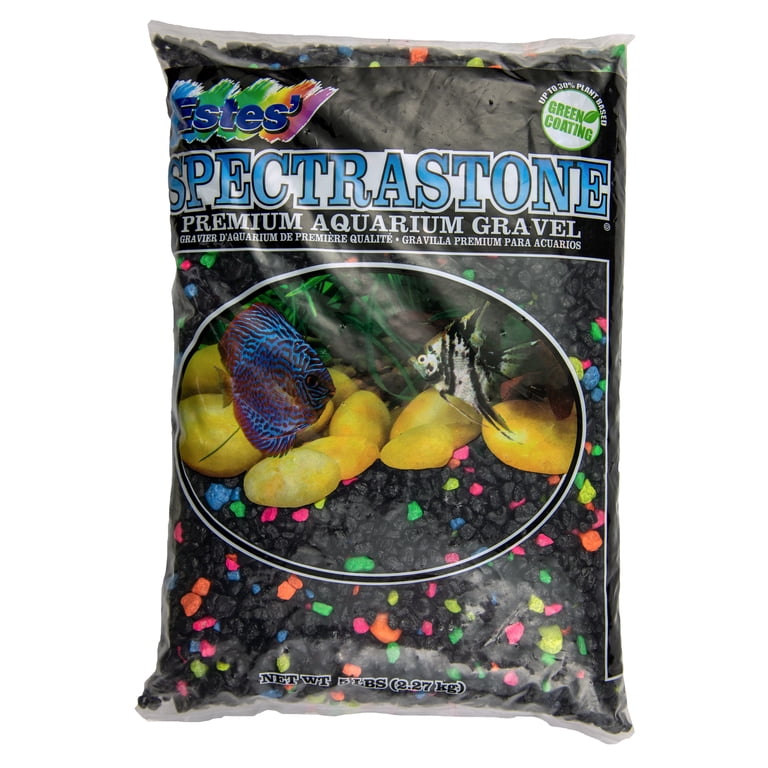 Spectrastone Black Lagoon Aquarium Gravel, 5 Lbs photo 1