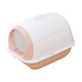 thumbnail image 3 of Caja de Arena para Gatos con Capucha Caja de Arena Cerrada Bandeja de Cama con Puerta Bandeja de Arena para Mascotas, 3 of 8