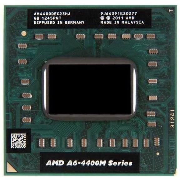 HP 683047-001 AMD A6-4400M Dual-Core processor with Radeon HD 7520G graphics - 3.2GHz/2.7GHz (Trinity, 1.0MB Level-2 cache, 1600MHz DDR3, 35W TDP)