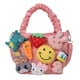 thumbnail image 3 of Bolso de dibujos animados Linda chica Fea Linda muñeca cosida Muñeca Elegante Bolso de hombro plisado portátil Lindo diseño de dibujos animados Uso versátil, 3 of 6