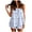 Light Blue-ahEC, variant on Vdoaml Women 2 Piece Matching Set Ladies Strapless Tube Top Shorts Loose Casual Polka Dot Summer Lounge Outfits M Light Blue