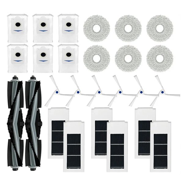 Para Debot X2 Omni, X2 Pro Repuestos Cepillo lateral principal Filtro HEPA Paño de fregona Bolsa para polvo