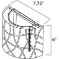 thumbnail image 3 of ET2 Inca 1-Light Wall Sconce W/LED Bulb - Polished Chrome - E21302-10PC/BUL, 3 of 5