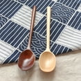 thumbnail image 6 of MEIBUTYUP 2-Piece Brown Plastic Wooden Spoon Set with Handle for Mixing, Serving, and Cooking in Home Kitchen, 6 of 8
